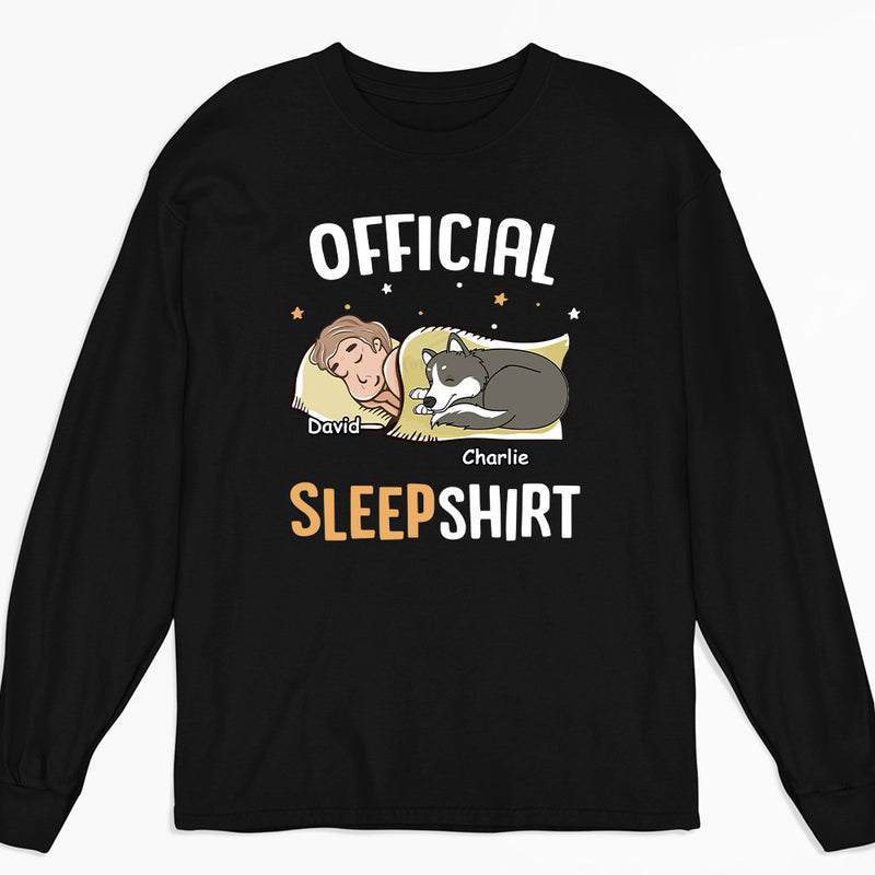 Cute Sleepshirt - Personalized Custom Long Sleeve T-shirt