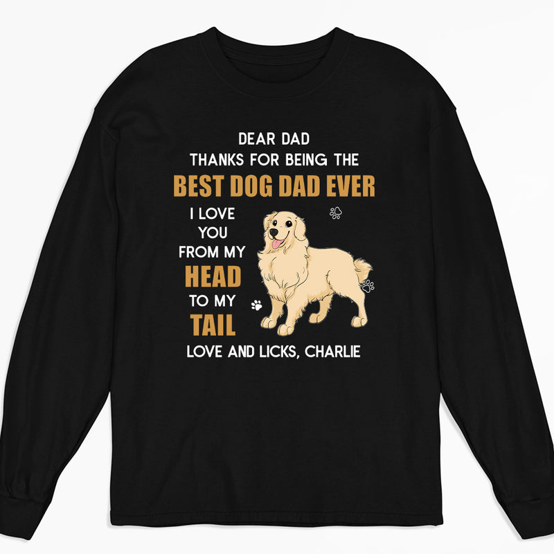 Head To Tail - Personalized Custom Long Sleeve T-shirt