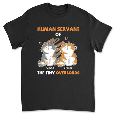 Human Servant Of Overlords - Personalized Custom Unisex T-shirt