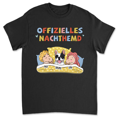 Offizielles Nachthemd Für Paare 2 - Personalisiertes Premium T-Shirt