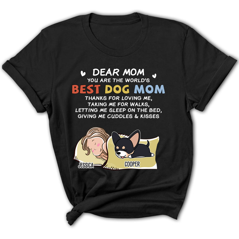 Dear Mom - Personalized Custom Women&