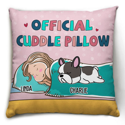 Official Cuddle Pillow - Personalized Custom Throw Pillow