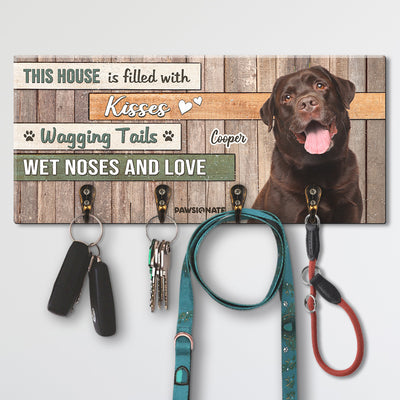 This House - Personalized Custom Wooden Key Holder