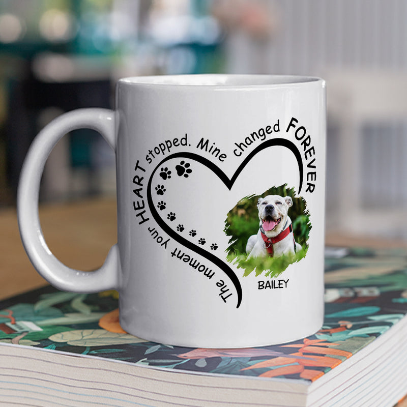 My Heart Changed Forever - Personalized Custom Coffee Mug