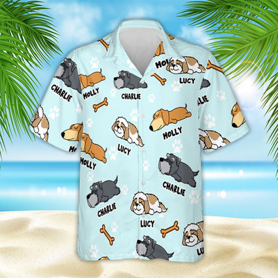 Baby Blue Pet - Personalized Custom Hawaiian Shirt