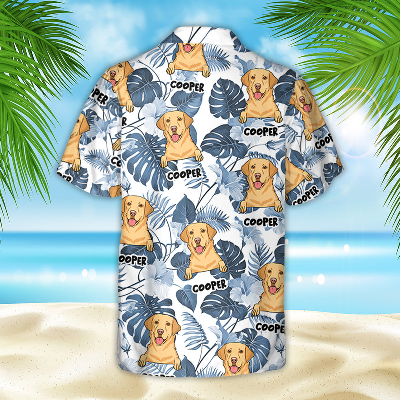 Summer Vacation Dog - Personalized Custom Hawaiian Shirt