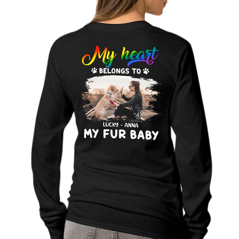 My Fur Babies Photo - Personalized Custom Long Sleeve T-shirt