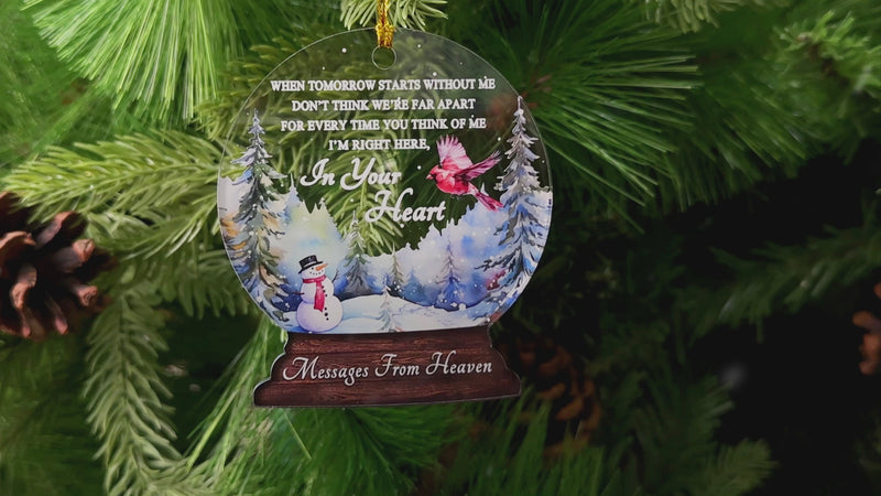 Messages From Heaven - Acrylic Ornament