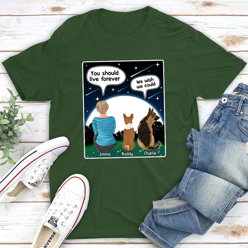 I Wish - Personalized Custom Unisex T-shirt