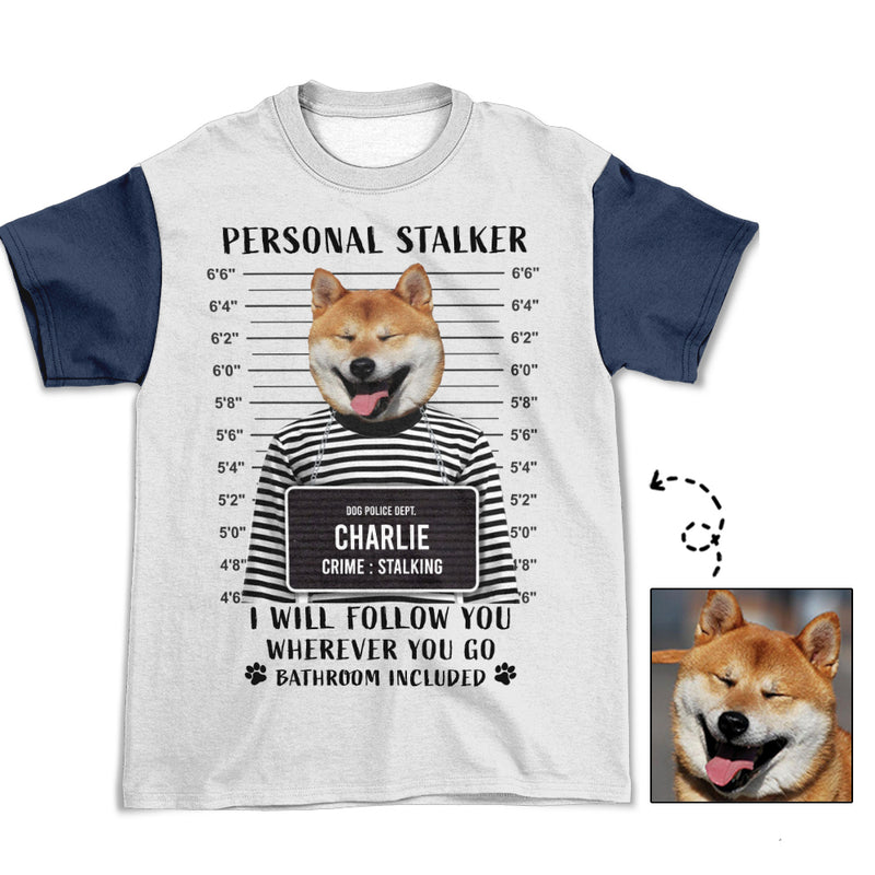Personal Stalker - Personalized Custom Photo All-over-print T-shirt