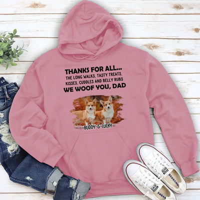 Thanks For All... Photo – Personalized Custom Hoodie
