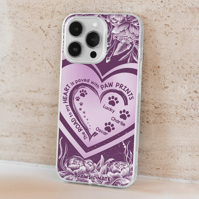 Road To Heart Flower - Personalized Custom Phone Case