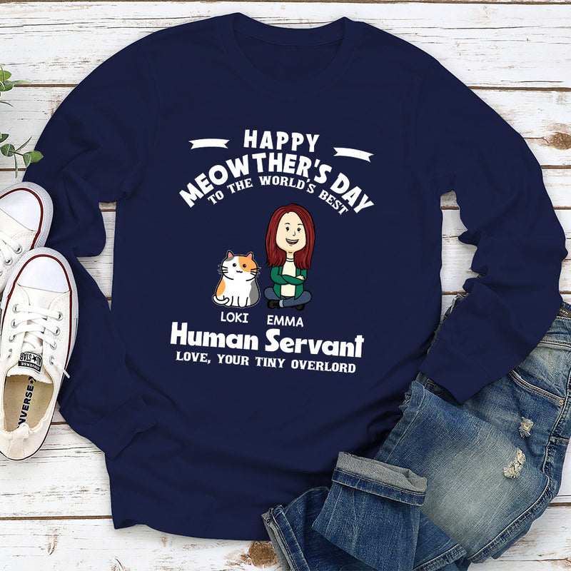 Meowthers Day - Personalized Custom Long Sleeve T-shirt