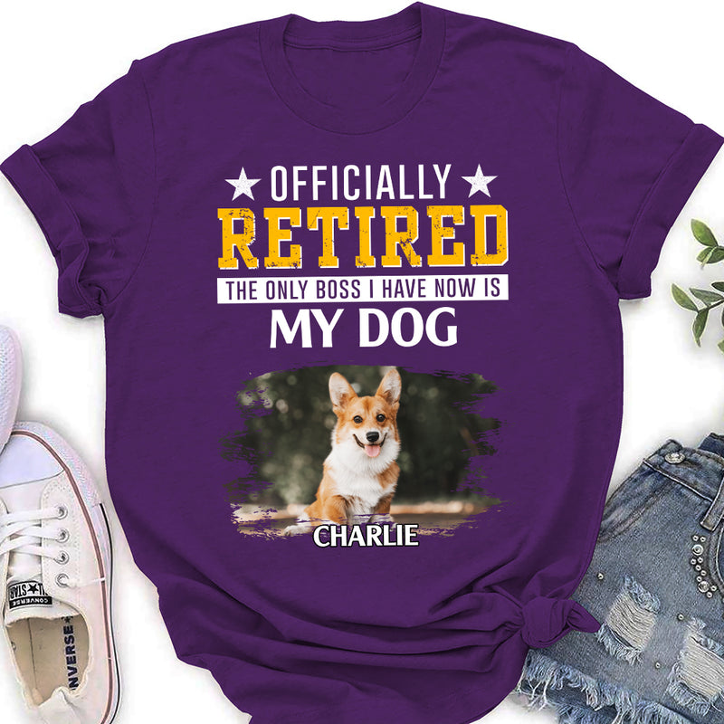 Officially Retired Photo - Personalized Custom Women&