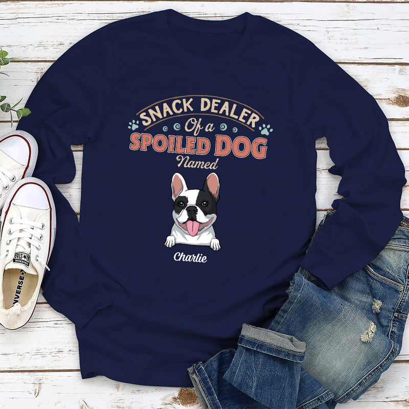 Amazing Snack Dealer - Personalized Custom Long Sleeve T-shirt