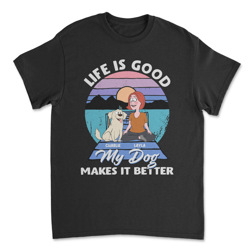 Good Life - Personalized Custom Unisex T-shirt