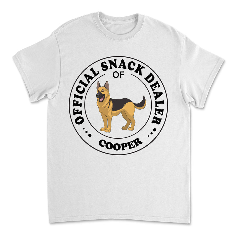 Official Snack Dealer - Personalized Custom Unisex T-shirt