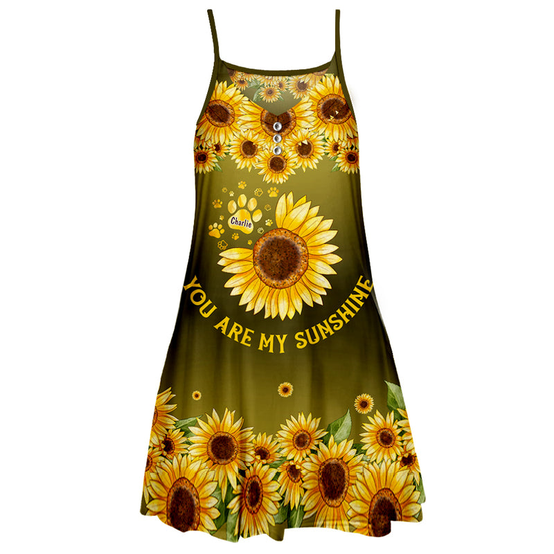 My Sunshine - Personalized Custom Strap Dress