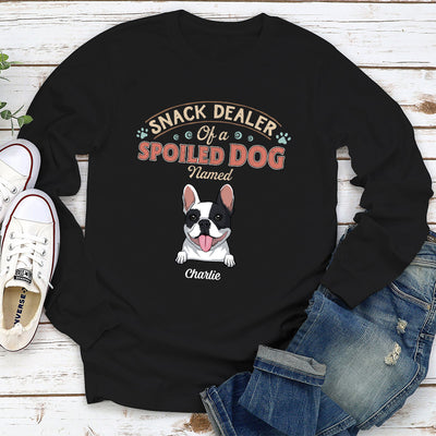 Amazing Snack Dealer - Personalized Custom Long Sleeve T-shirt