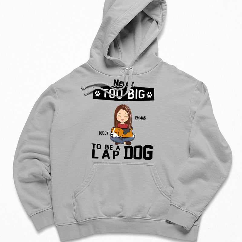 Lap Dog – Personalized Custom Hoodie