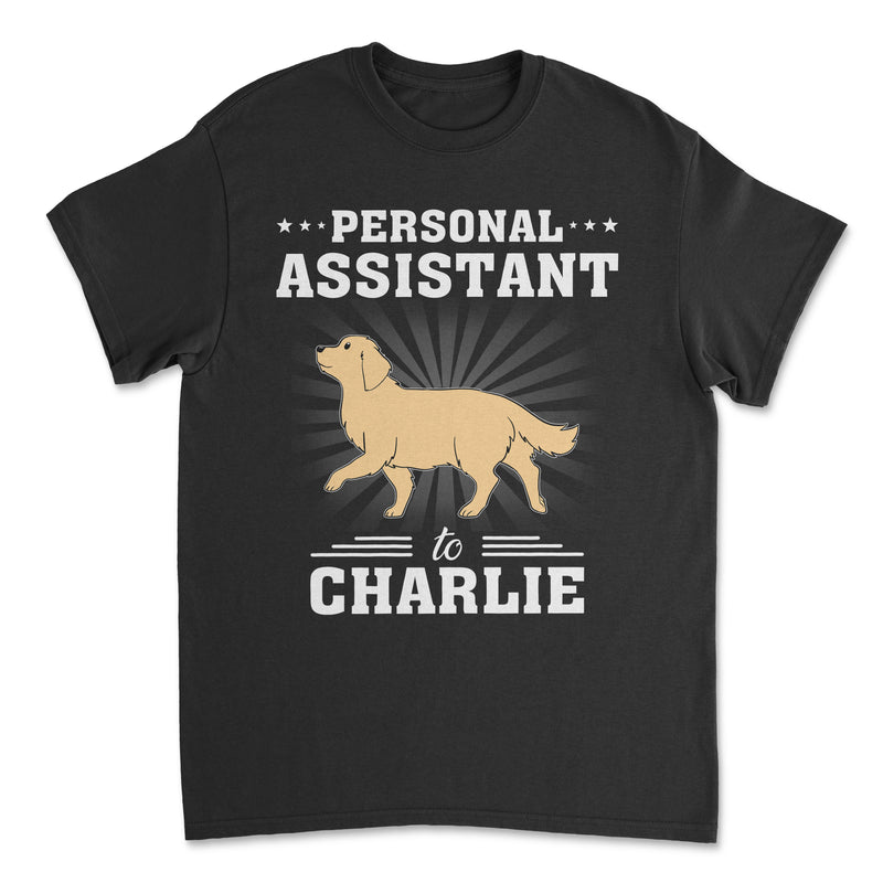 Dog Assistant - Personalized Custom Unisex T-shirt