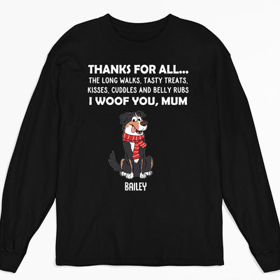 Thanks For All 2 - Personalized Custom Long Sleeve