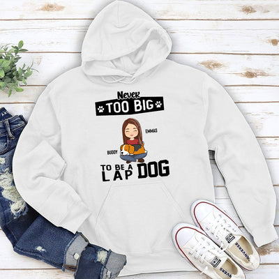 Lap Dog – Personalized Custom Hoodie