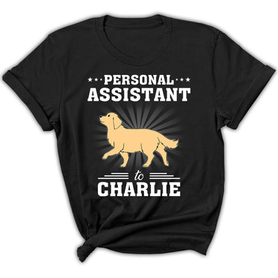 Dog Assistant - Personalized Custom Women's T-shirt