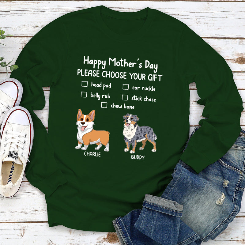 Your Special Gift - Personalized Custom Long Sleeve T-shirt