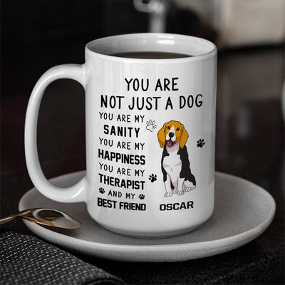 Not Just Dog - Personalized Custom Coffee Mug