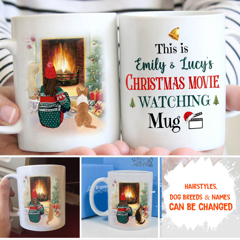 Christmas Movies - Personalized Custom Coffee Mug