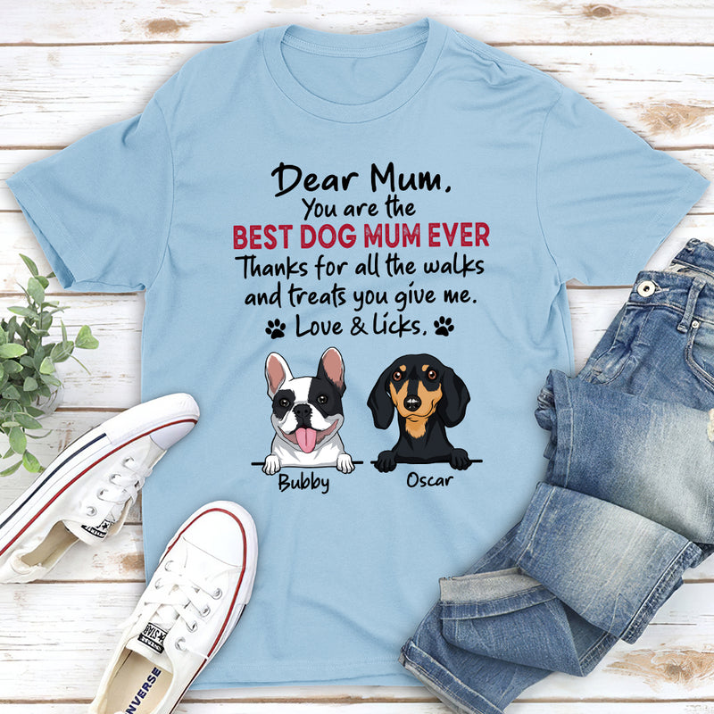 Walks And Treats - Personalized Custom Premium T-shirt