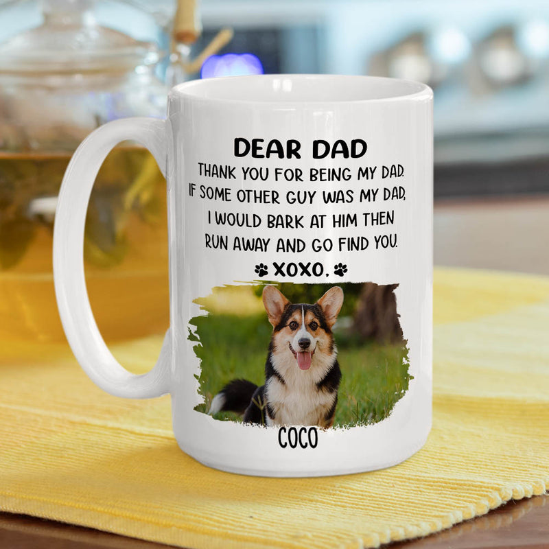 Dear Mom Xoxo Photo - Personalized Custom Coffee Mug