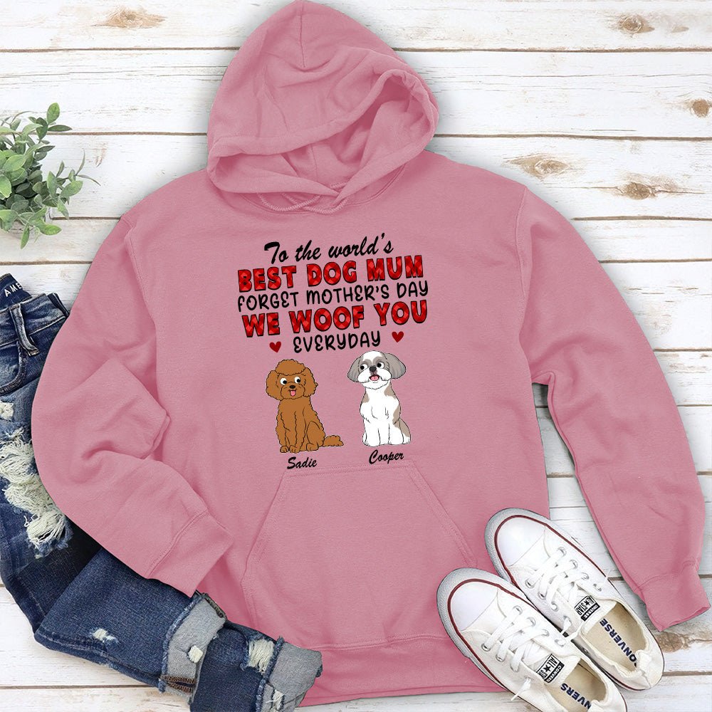 Forget That Day Custom Dogs Parent Life Personalized Unisex Hoodie