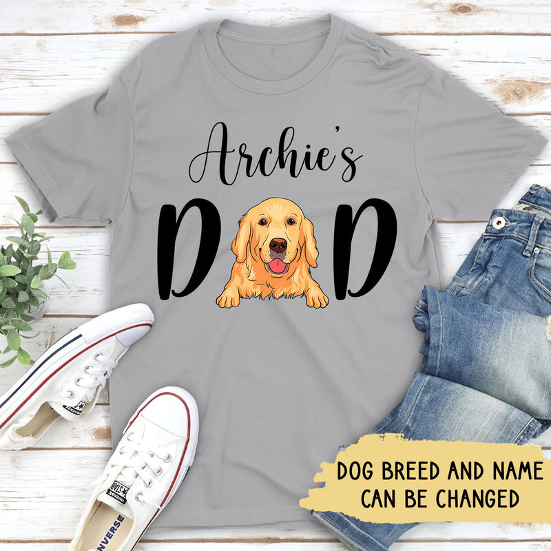 Dog Mom/Dad - Personalized Custom Unisex Premium T-Shirt