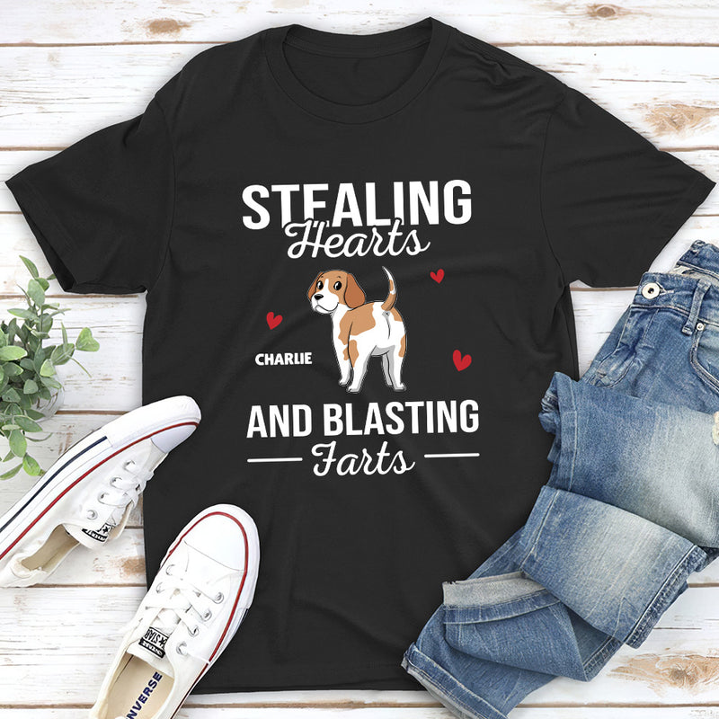Stealing Hearts - Personalized Custom Unisex T-shirt