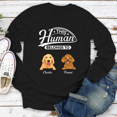 Human Belongs 2 - Personalized Custom Long Sleeve T-shirt