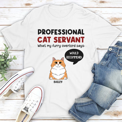 Professional Servant - Personalized Custom Unisex T-shirt
