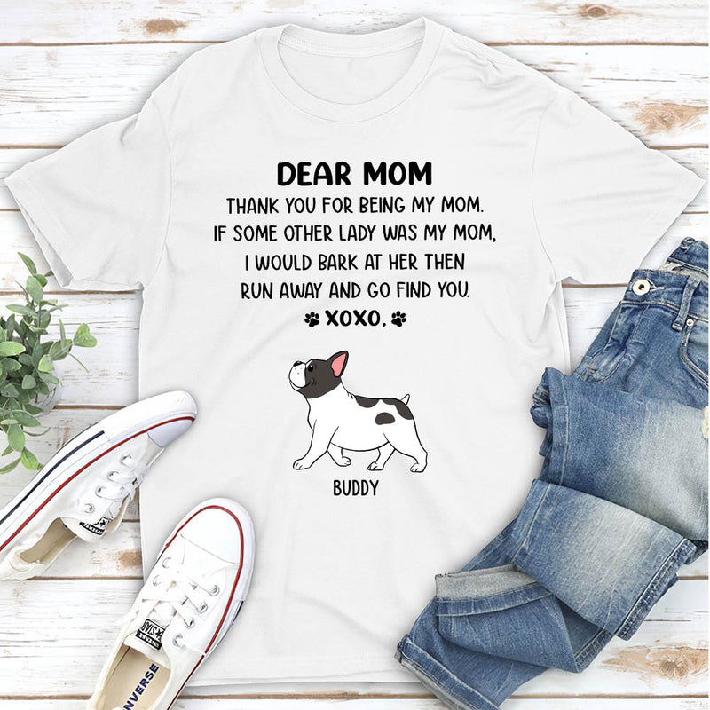 Dear Mom Xoxo - Personalized Custom Unisex T-shirt
