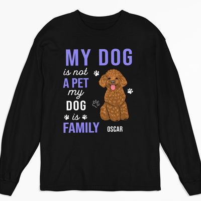 My Family - Personalized Custom Long Sleeve T-shirt