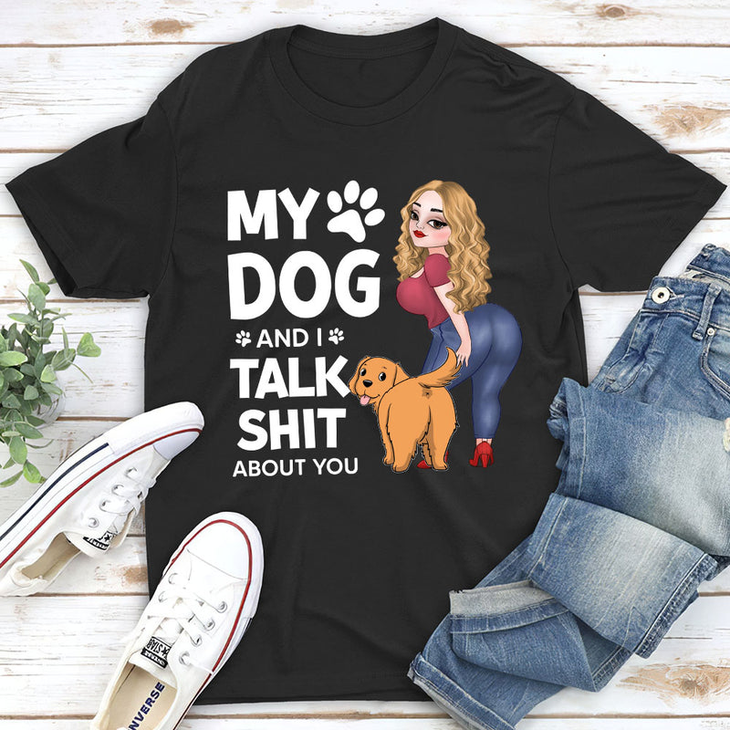 My Dog & I - Personalized Custom Unisex T-shirt