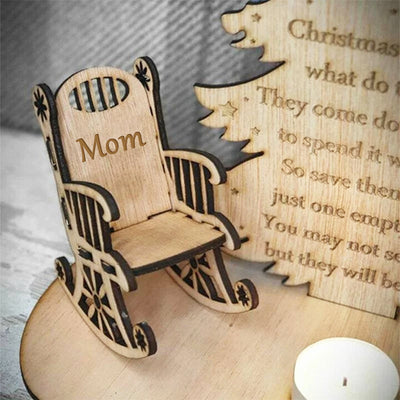 Christmas In Heaven With Pet Bed - Personalized Custom Candle Holder