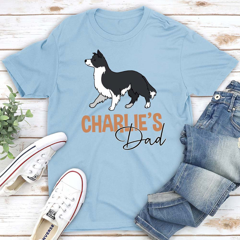 Dog Mom/Dad Shirt - Personalized Custom Unisex T-shirt