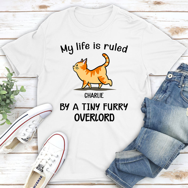 My Life Is Ruled By Cats - Personalized Custom Premium T-shirt