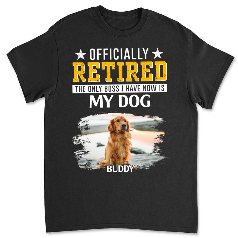 Officially Retired Photo - Personalized Custom Unisex T-shirt