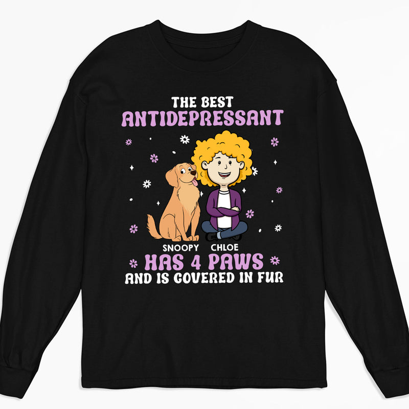 Best Antidepressant - Personalized Custom Long Sleeve T-shirt