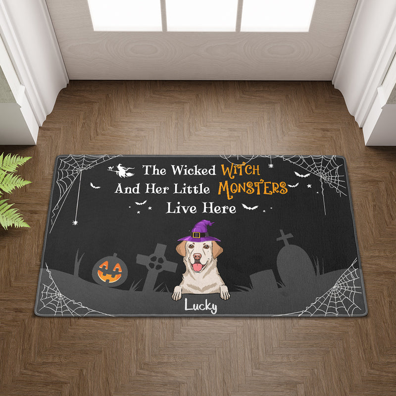 Little Monster  - Personalized Custom Doormat