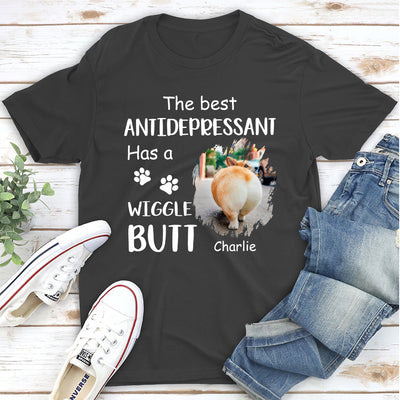 Best Antidepressant Photo - Personalized Custom Unisex T-shirt