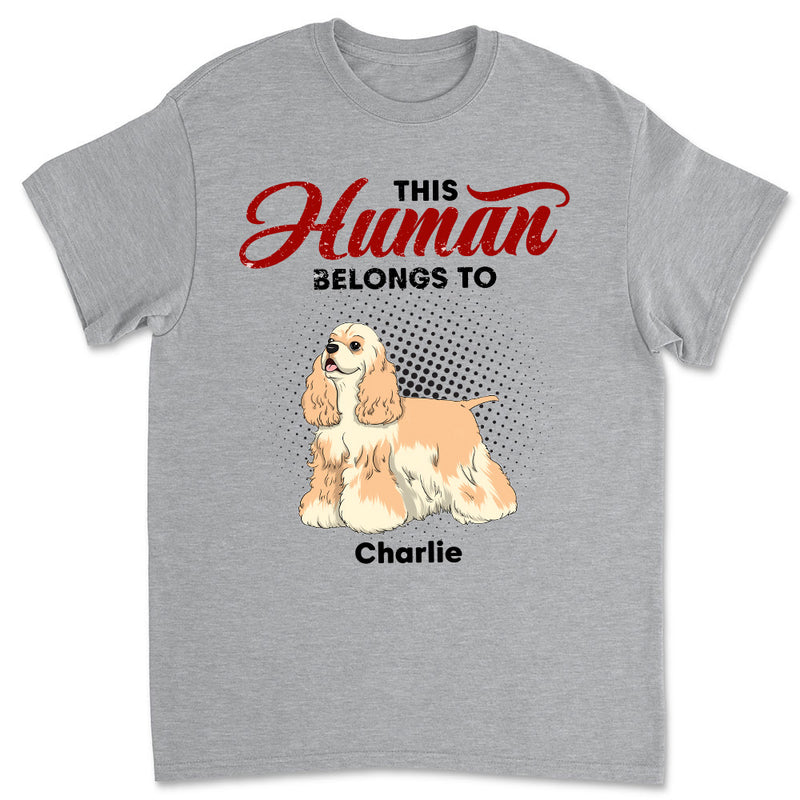 This Human Belongs - Personalized Custom Unisex T-shirt