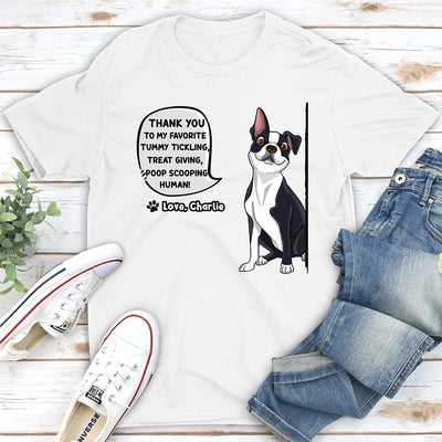 To My Human - Personalized Custom Unisex T-shirt